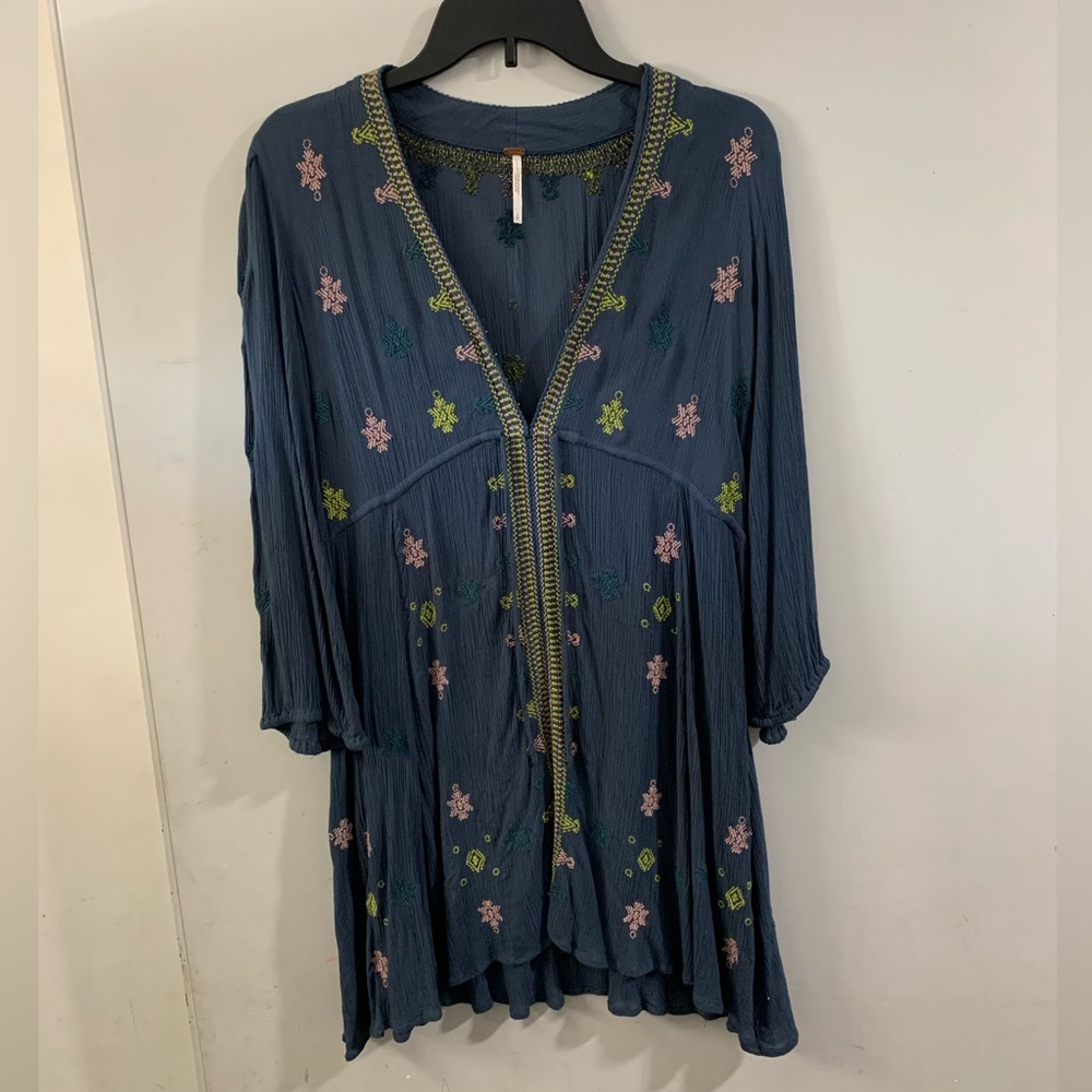 Free People Stargazer Embroidered Dress